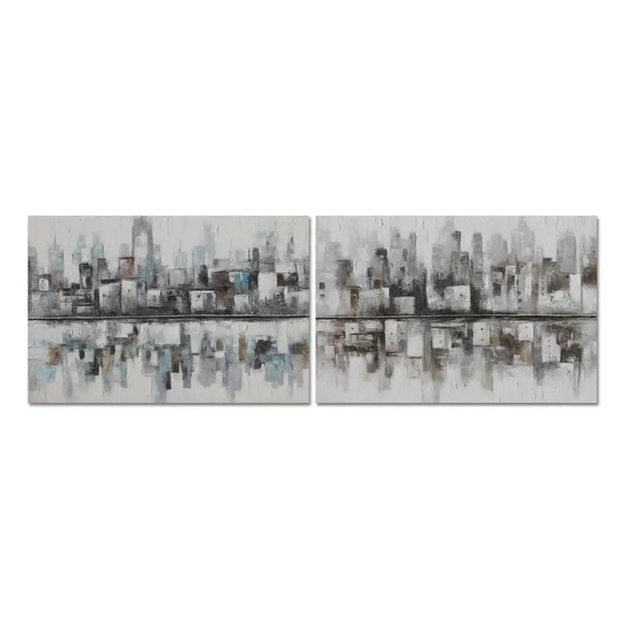 Пластно DKD Home Decor Пластно Дървен MDF 120 x 2,8 x 80 cm