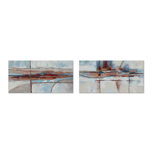 Пластно DKD Home Decor Пластно Дървен MDF 140 x 2,8 x 70 cm