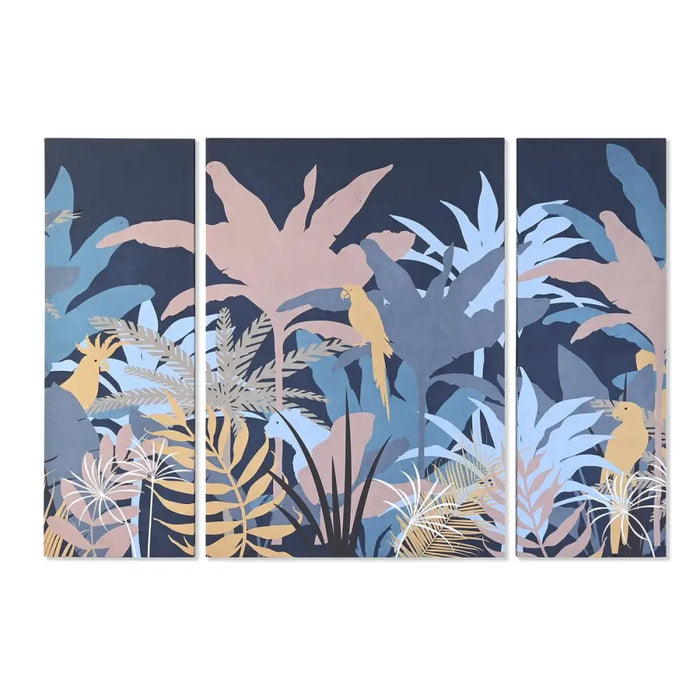 Пластно DKD Home Decor Пластно Дървен MDF 140 x 3,8 x 100