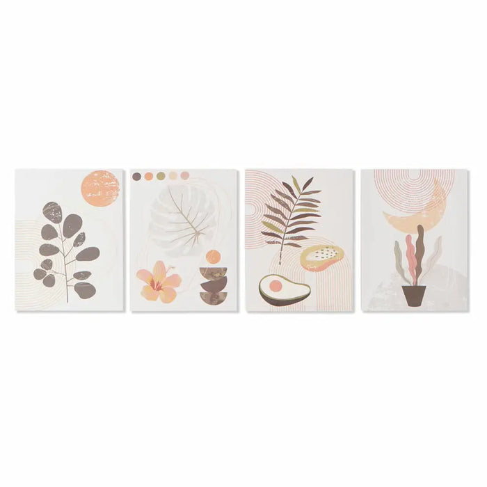 Пластно DKD Home Decor Пластно Дървен MDF 30 x 1,8 x 40 cm