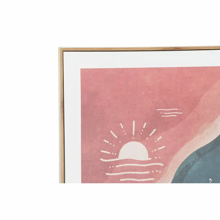 Пластно DKD Home Decor Пластно Дървен MDF 50 x 3 x 70 cm