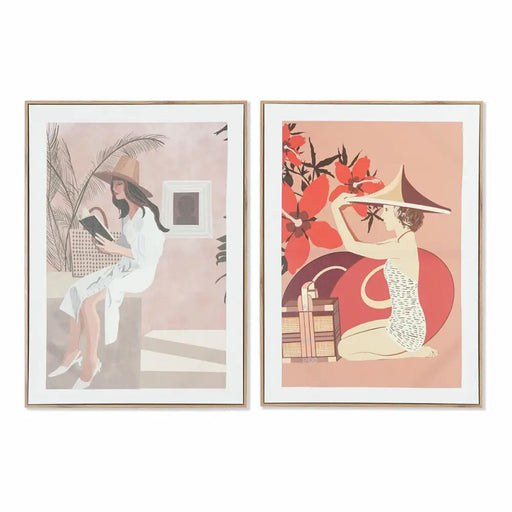 Пластно DKD Home Decor Пластно Дървен MDF 50 x 3 x 70 cm