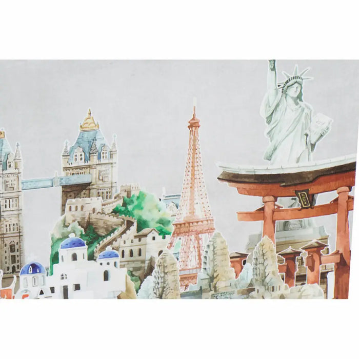 Пластно DKD Home Decor Пластно Дървен MDF 90 x 2 x 30 cm