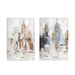 Пластно DKD Home Decor Пластно Дървен MDF 90 x 3 x 60 cm 60