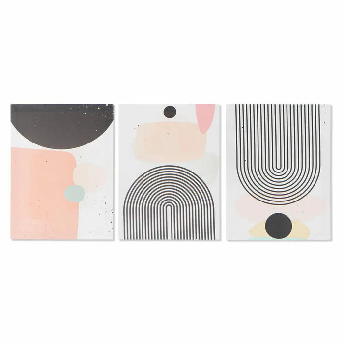 Пластно DKD Home Decor Пластно Дървен MDF 30 x 1,8 x 40 cm