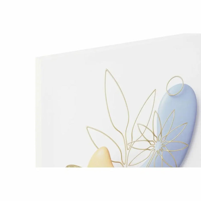 Пластно DKD Home Decor Пластно Дървен MDF 40 x 1,8 x 40 cm