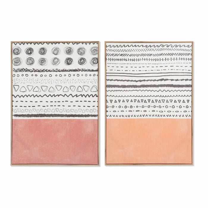 Пластно DKD Home Decor Пластно Дървен MDF 50 x 3 x 70 cm