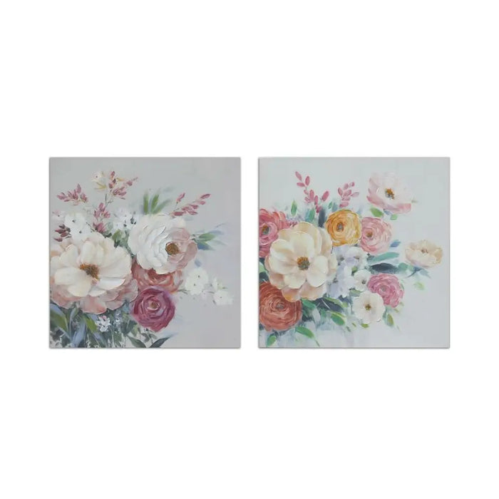 Пластно DKD Home Decor Пластно Дървен MDF 80 x 2,8 x 80 cm