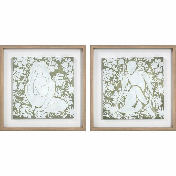 Пластно DKD Home Decor Кристал Пластно Дървен MDF 42 x 3 x