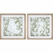 Пластно DKD Home Decor Кристал Пластно Дървен MDF 42 x 3 x