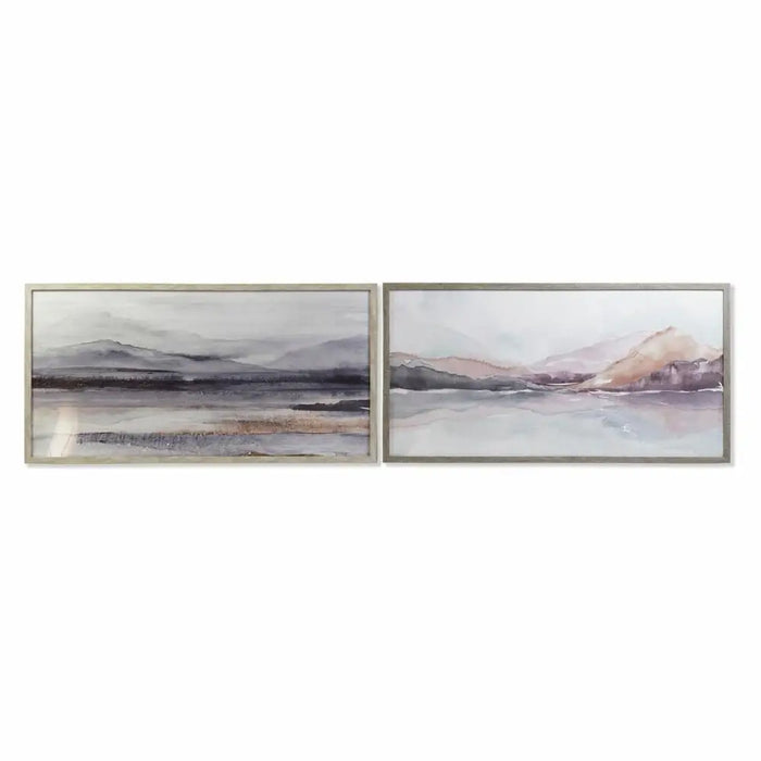 Пластно DKD Home Decor Кристал полистирен Пластно 124 x 4,5