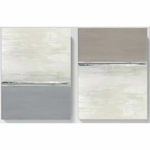 Пластно DKD Home Decor Модерен (76 x 2 x 101 cm) (2 броя)