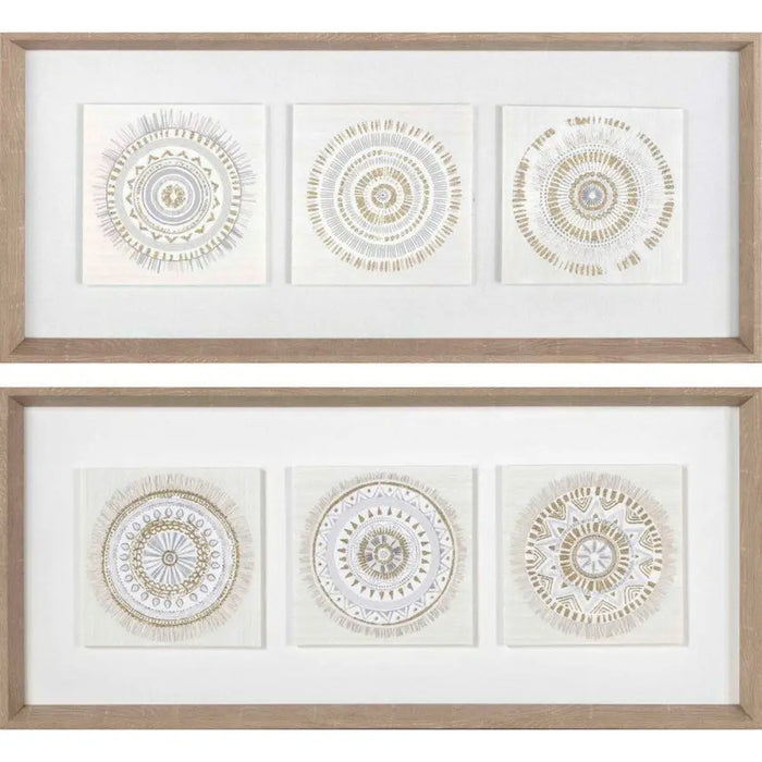 Пластно DKD Home Decor полистирен Пластно 61 x 3,8 x 26 cm