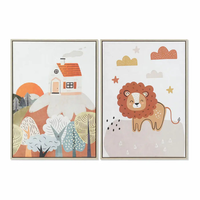 Пластно DKD Home Decor полистирен Пластно 53 x 4,5 x 73 cm
