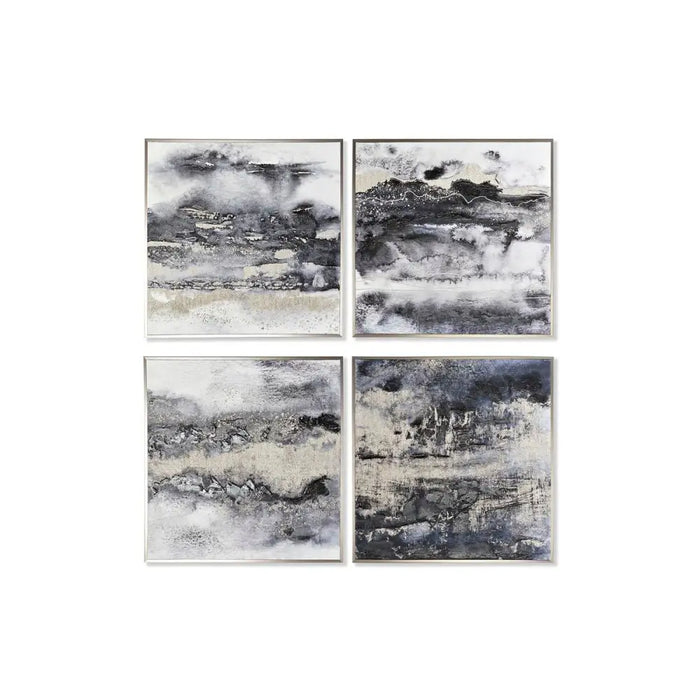 Пластно DKD Home Decor полистирен Пластно 79 x 2,5 x 79 cm