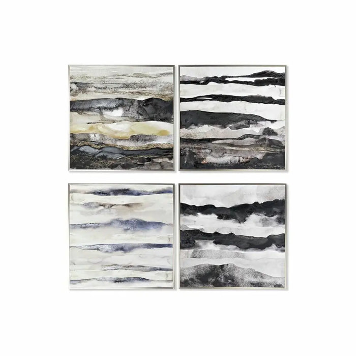 Пластно DKD Home Decor полистирен Пластно 79 x 2,5 x 79 cm