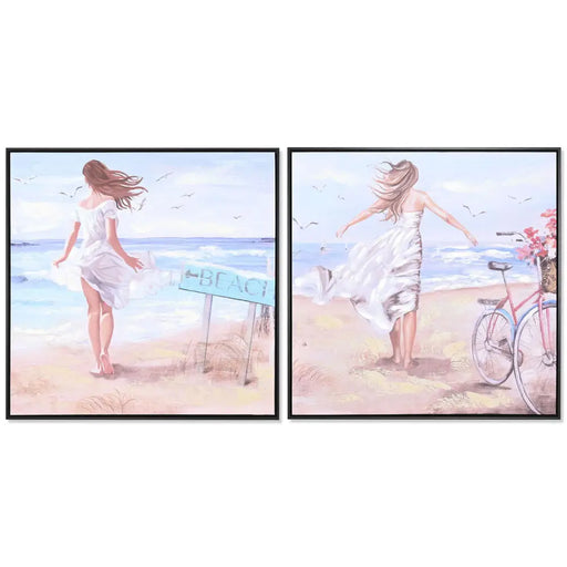 Пластно DKD Home Decor полистирен Пластно 83 x 3,5 x 83 cm