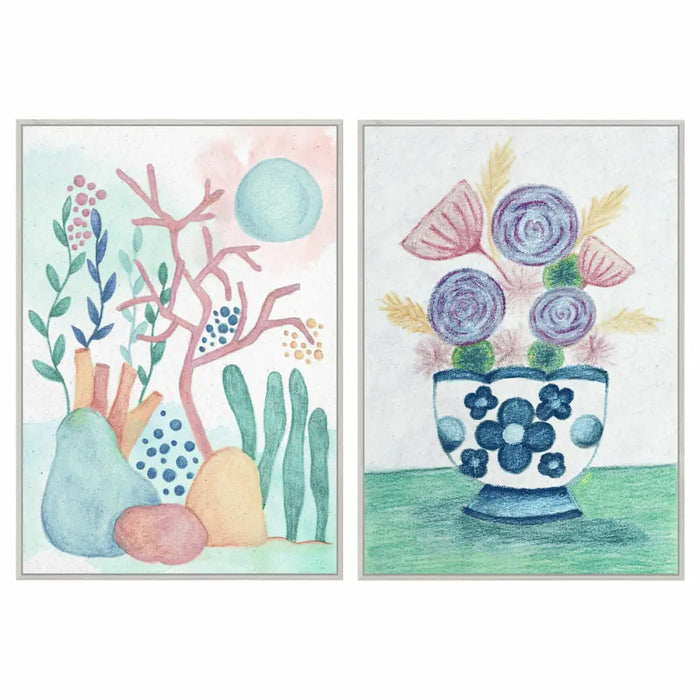 Пластно DKD Home Decor полистирен Пластно 83 x 4,5 x 122,5