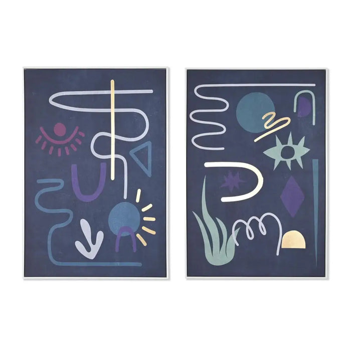 Пластно DKD Home Decor полистирен Пластно 83 x 4,5 x 122,5