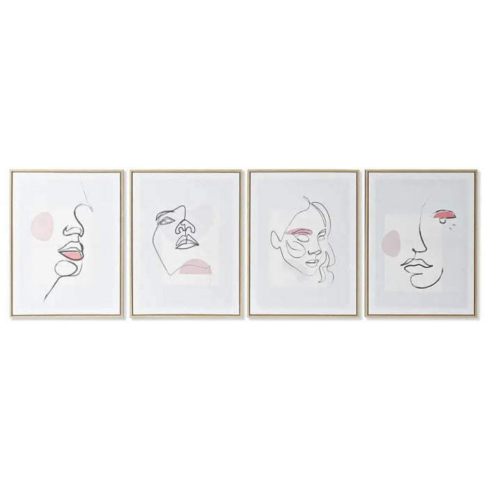 Пластно DKD Home Decor полистирен Пластно 45 x 2,5 x 60 cm