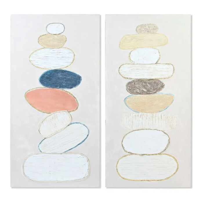 Пластно DKD Home Decor Stones Бор Пластно 60 x 3,8 x 120 cm