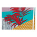 Пластно DKD Home Decor Tropical Пластно Дървен MDF 30 x 1,8