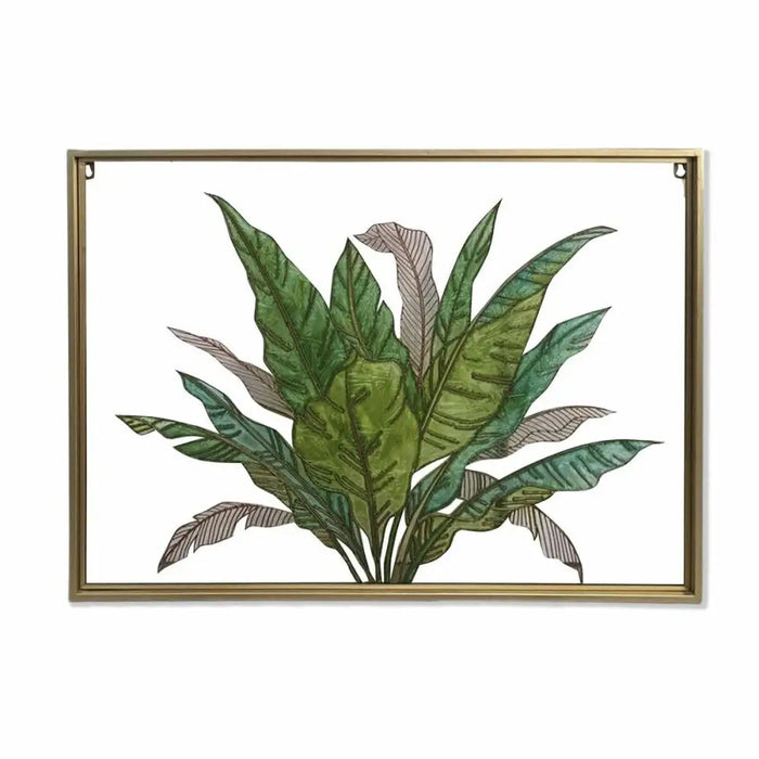 Пластно DKD Home Decor Тропически Лист на растение (80 x 3