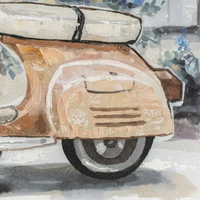 Пластно DKD Home Decor Улица Традиционен 90 x 3,7 x 90 cm