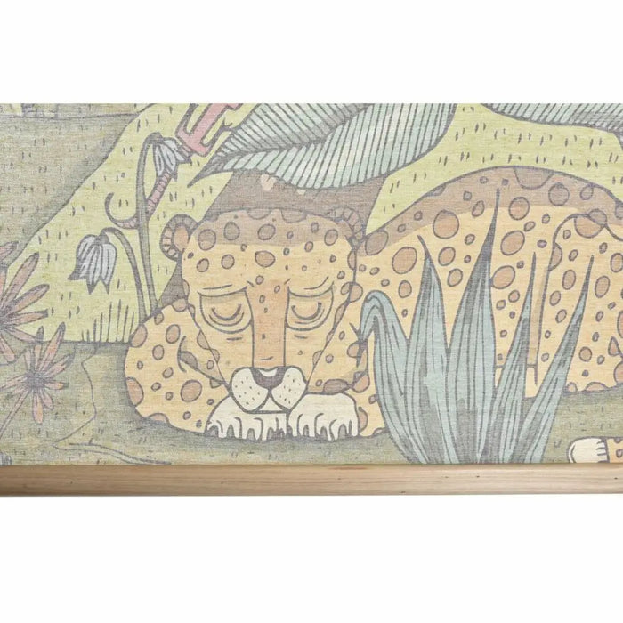 Пластно DKD Home Decor Въже Ела 100 x 2 x 75 cm