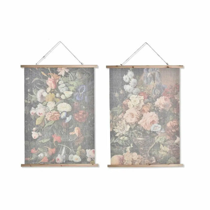 Пластно DKD Home Decor Въже Ела 75 x 2 x 100 cm
