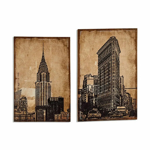Пластно Gift Decor 19M004B2-1 New York 90 x 3 x 60 cm (4