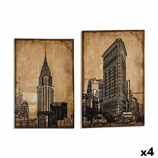Пластно Gift Decor 19M004B2-1 New York 90 x 3 x 60 cm (4