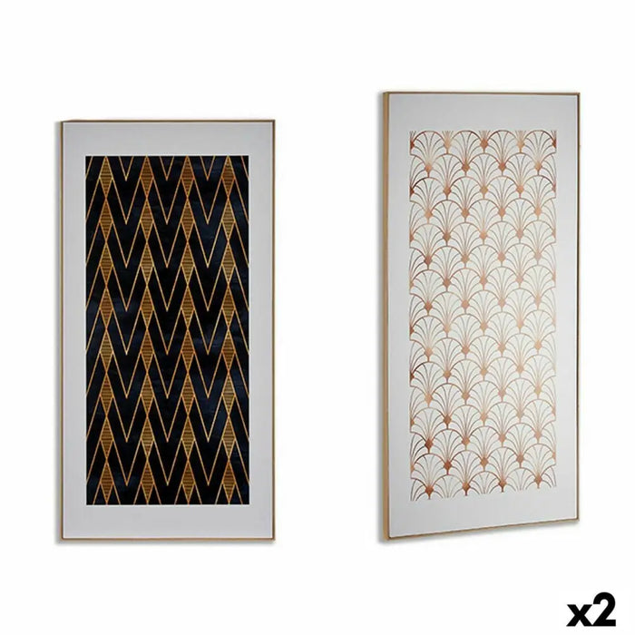 Пластно Gift Decor 77570 77570 Геометричен 61,5 x 3 x 121,5