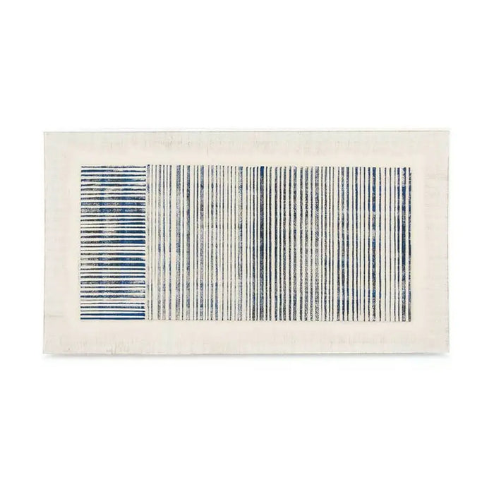 Пластно Gift Decor 82694 82694 Син Бял Райета С облекчение