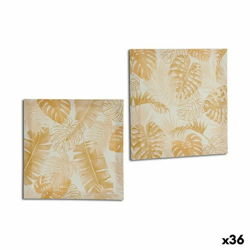 Пластно Gift Decor PC341809 PC341809 Златен Лист