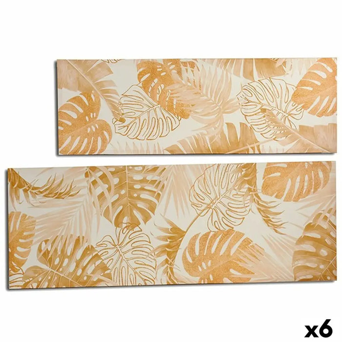 Пластно Gift Decor PC341812 PC341812 Златен Лист