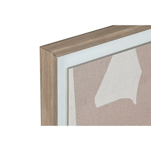 Пластно Home ESPRIT Бежов Сив Абстрактен Модерен 40 x 3 x