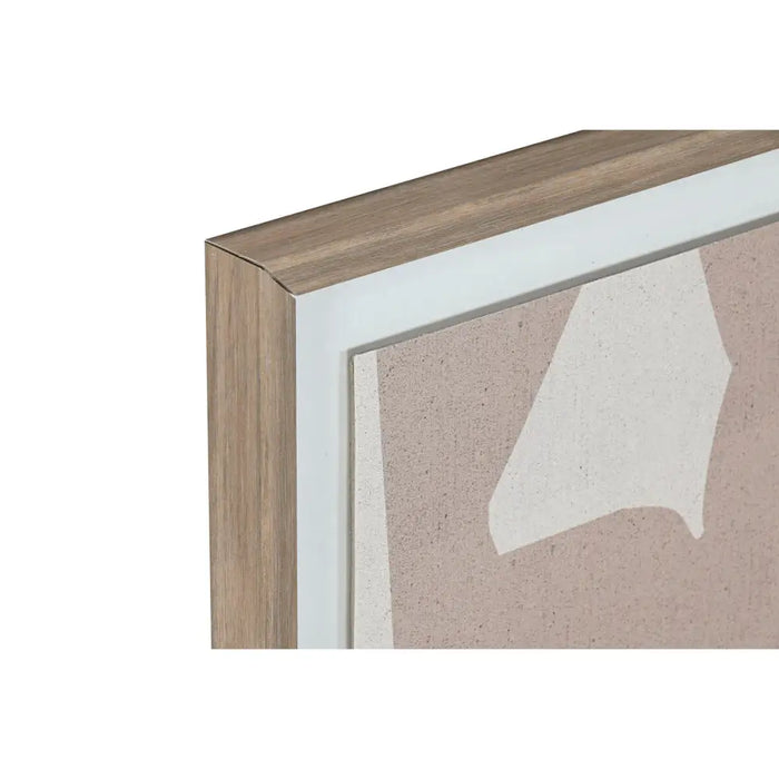 Пластно Home ESPRIT Бежов Сив Абстрактен Модерен 40 x 3 x