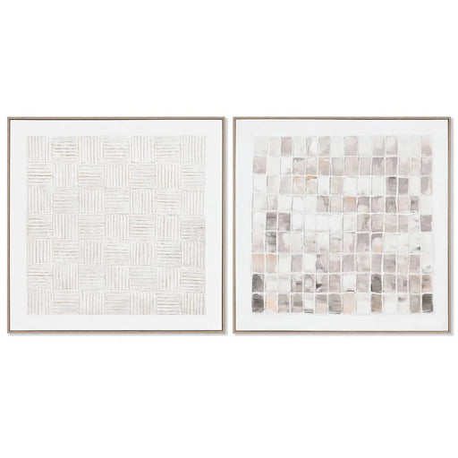 Пластно Home ESPRIT Бор Пластно 82 x 4,5 x 82 cm 82,2 x 4,5