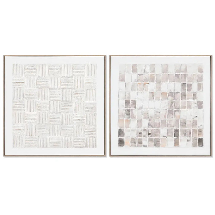 Пластно Home ESPRIT Бор Пластно 82 x 4,5 x 82 cm 82,2 x 4,5
