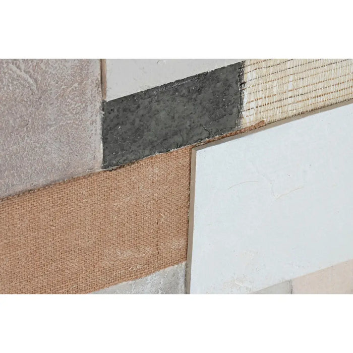 Пластно Home ESPRIT Бял Бежов Абстрактен Град 150 x 3 x 50