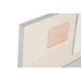 Пластно Home ESPRIT Бял Бежов Абстрактен Град 150 x 3 x 50