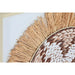 Пластно Home ESPRIT Бял Естествен Boho 60 x 3 x 60 cm (2