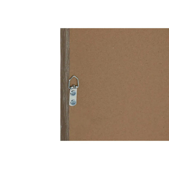 Пластно Home ESPRIT Бял Естествен Boho 70 x 3 x 50 cm (2
