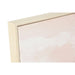 Пластно Home ESPRIT Бял Розов Планина 80 x 3,5 x 80 cm (2