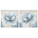 Пластно Home ESPRIT Пластно Дървен MDF 40 x 2,5 x 40 cm
