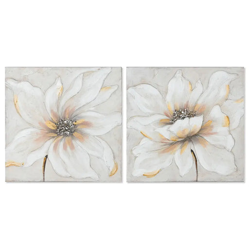 Пластно Home ESPRIT Пластно Дървен MDF 50 x 2,5 x 50 cm