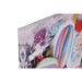 Пластно Home ESPRIT Пластно Дървен MDF 80 x 3 x 80 cm