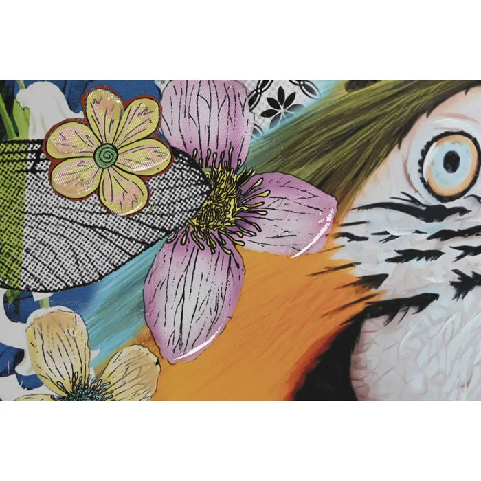 Пластно Home ESPRIT Ела полистирен Пластно 82 x 4,5 x 82 cm