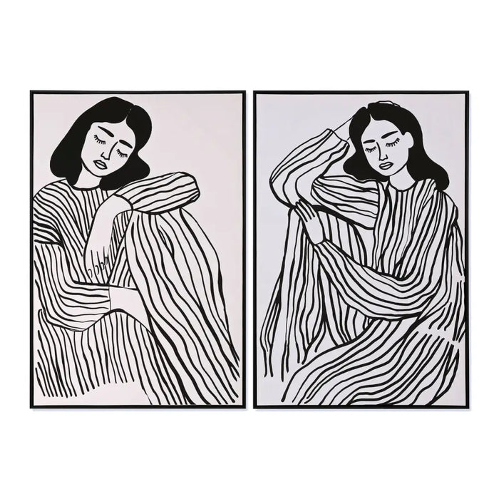 Пластно Home ESPRIT Пластно Foam 83 x 4 x 123 cm